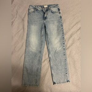 We The Free Faded Blue Straight Jeans